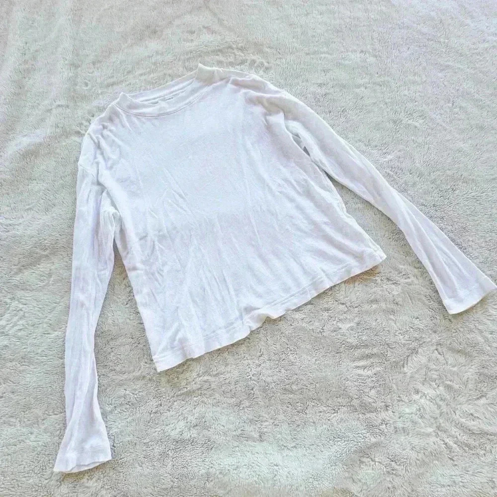 Vince White Long Sleeve size S